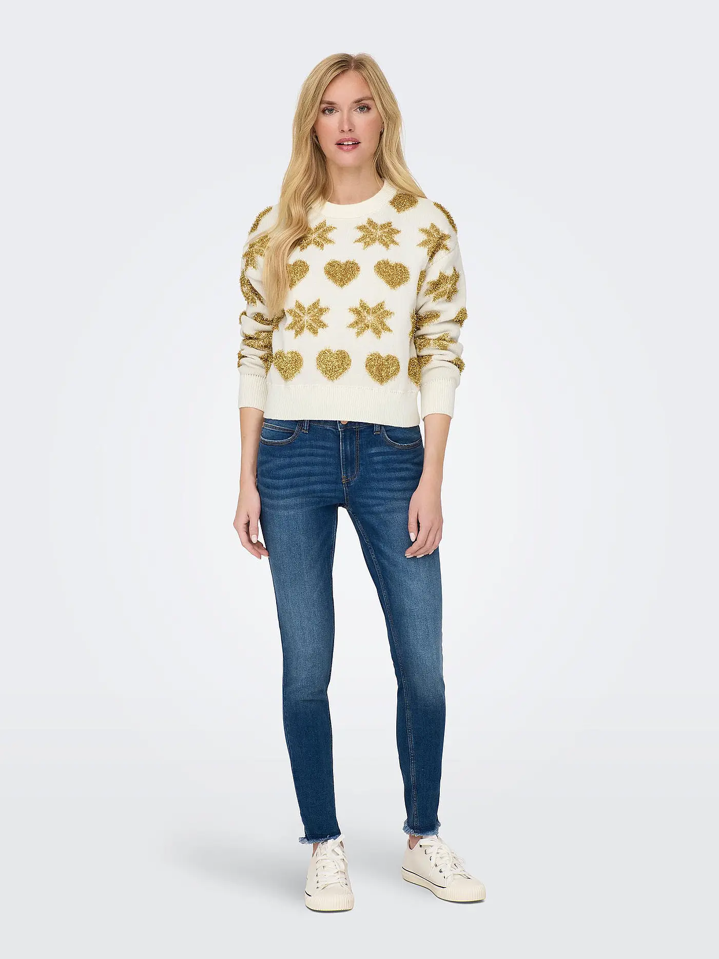ONLY | Pullover ONLXMAS | creme